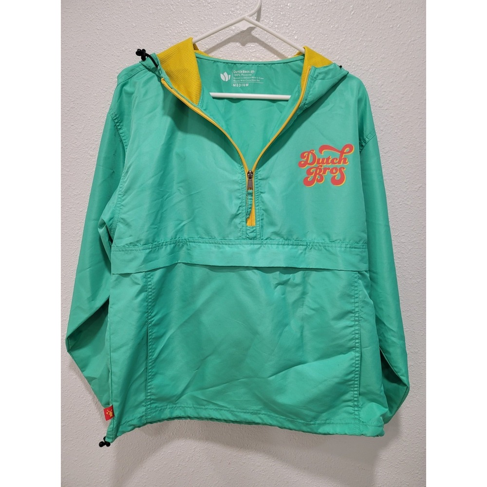 Dutch Bro Pull Over Light Weight hood Jacket medium windbreaker limited edition